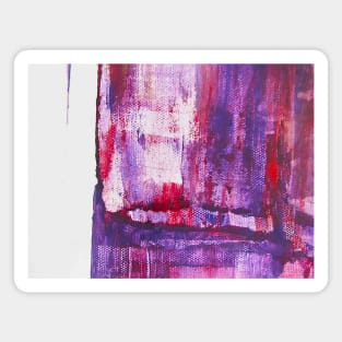 purple gradient abstract painting Magnet